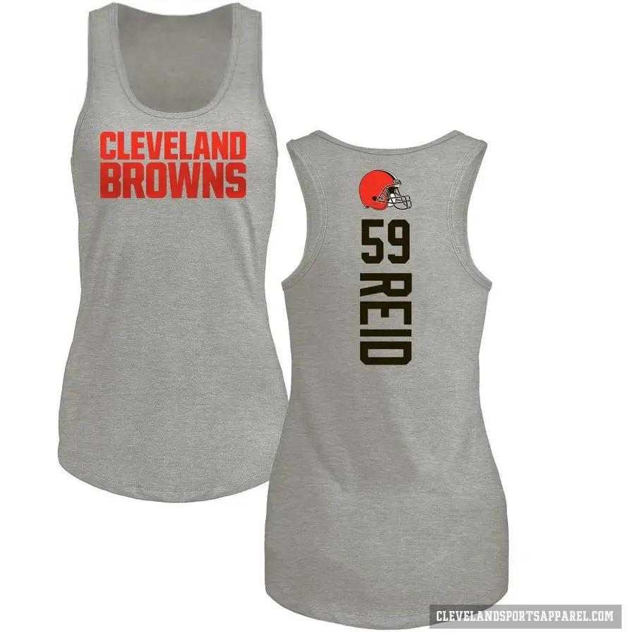 Women's ＃59 Winston Reid Cleveland Browns Ash Backer Tank Top